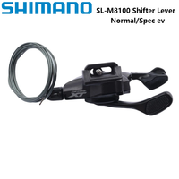 SHIMANO M8100 SL Spec Ev XT Left 2s/Right 12s Normal M8100 Shifter Lever 1PCS MTB Bike Cycling Bicycle Shift Lever