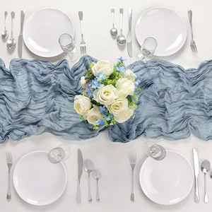 10ベストセールステーブルランナーグリーン-3