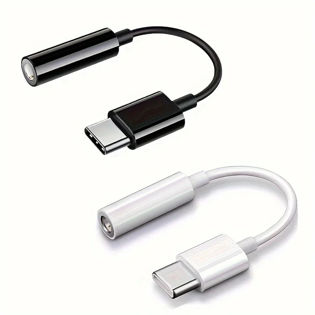 Adapter USB typu C na 3,5 mm audio, kabel USB typu C na klucz Aux Audio, adapter USB typu C na 3,5 mm żeńskie gniazdo słuchawkowe dla P