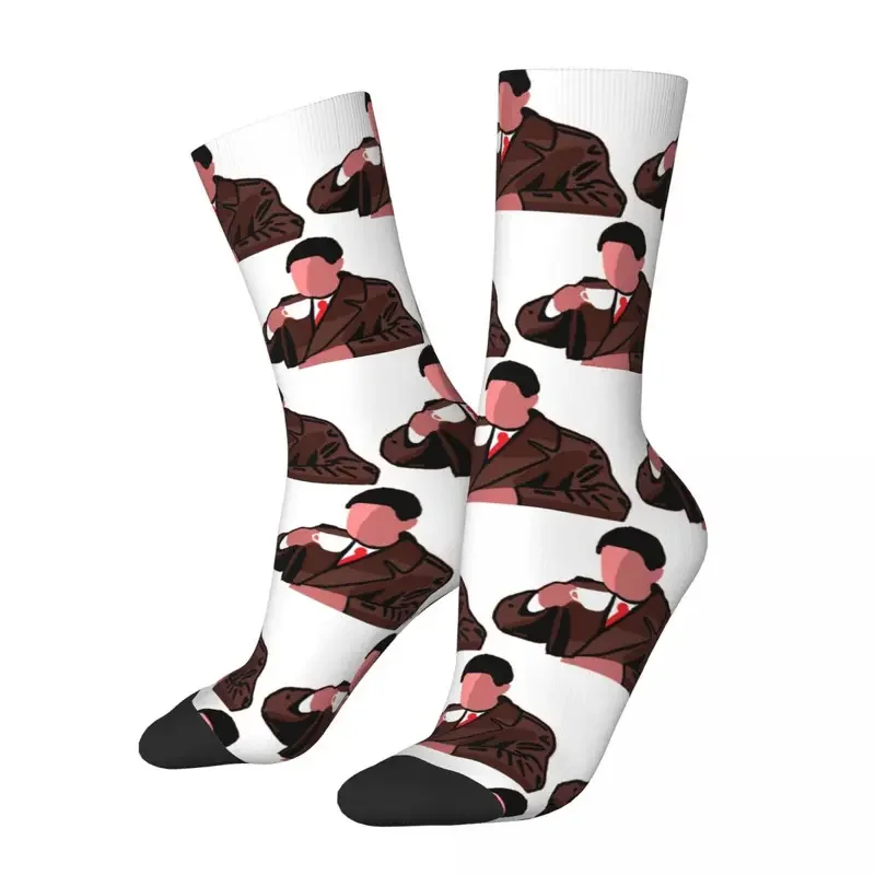 Y2K Twin Peaks Agent Dale Cooper Harajuku High Quality Stockings All Season Long Socks For Man'S Woman'S Birthday Present