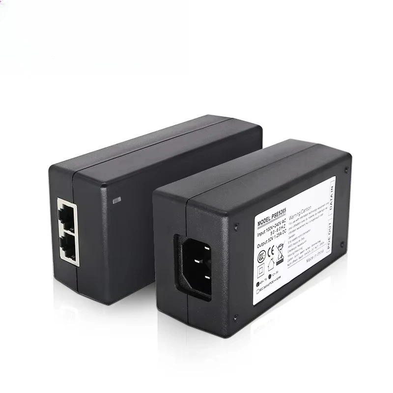 Hi Power 48W 65W Gigabit PoE Injector Ethernet Power for PoE IP Camera Phone Wireless AP PoE Power Supply