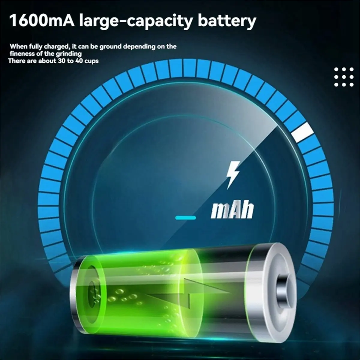 

Портативная кофемолка для эспрессо с коническим жерновом из нержавеющей стали и регулируемыми настройками помола для путешествий