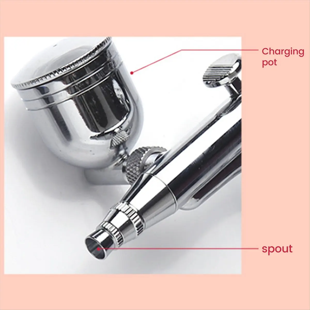 

(A26M) Набор аэрографов с сифонной подачей 0,3 мм, двойного действия, с бачками для краски 7 мл и 22 мл, для художественных работ, ремесел, росписи ногтей