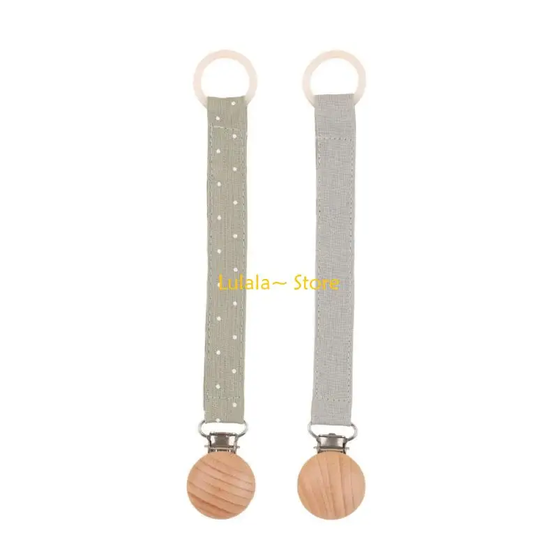y4qa-set-of-2pcs-baby-pacifier-holder-chain-teething-toy-clip-strap-fall-prevention-toddlers-dummy-nipple-lanyard-belt