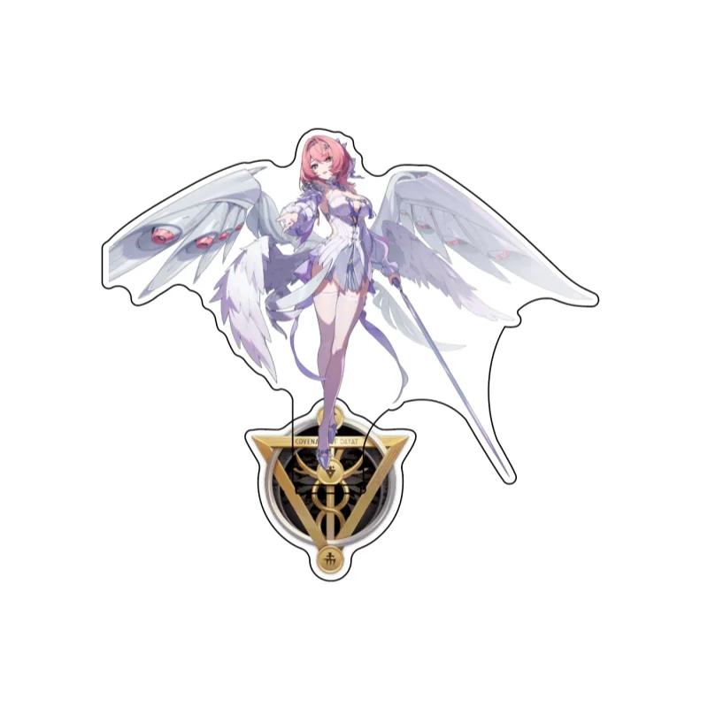 New Hot Game Zenless Zone Zero Vivian Hugo Vlad Alice Thymefield Ukinami Yuzuha Acrylic Stand Model Plate Desk Decor Collection