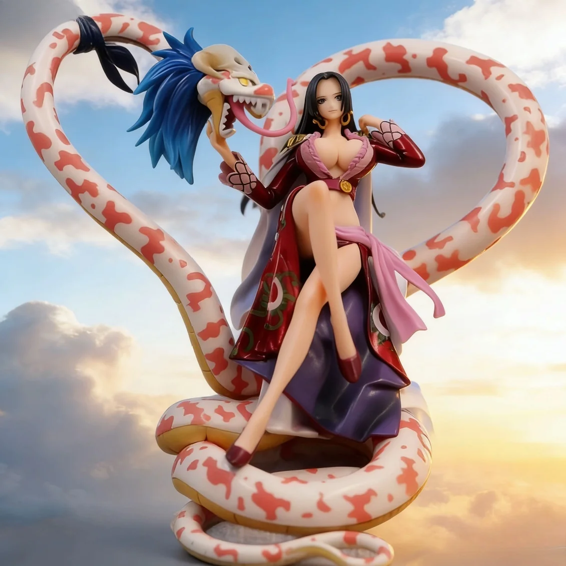

20cm Figure Hancock Sitting Pose Anime Figure Statue Desktop Decoration Gift​ Figurine PVC Model Action Figures Dec