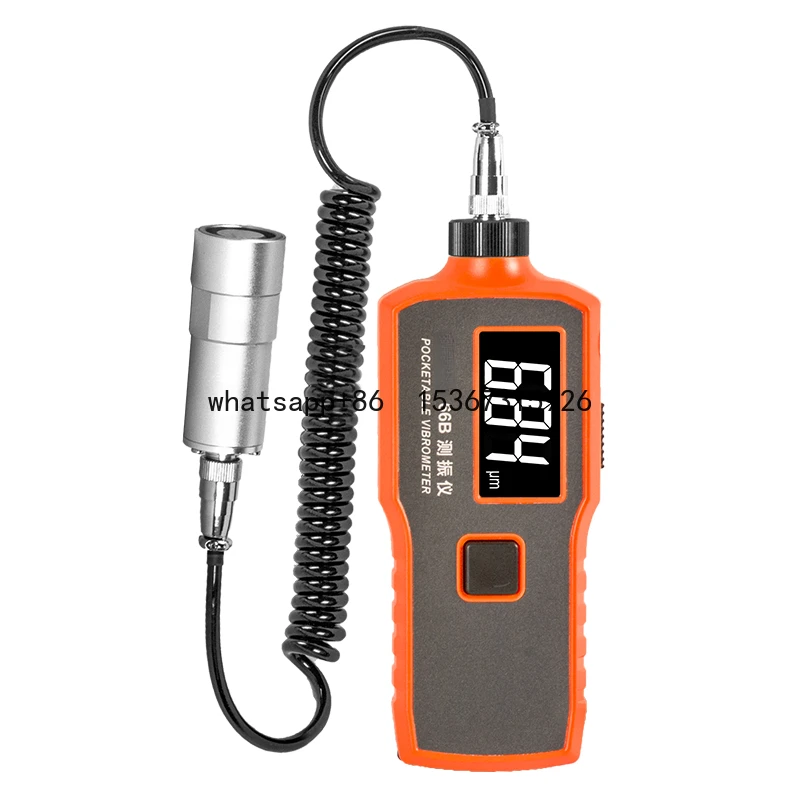 66B q Vibration Meter Low Frequency Division Displaqent 0.01-19.99 mm Acceleration 0.01~19.99m/s2 Vibrometer