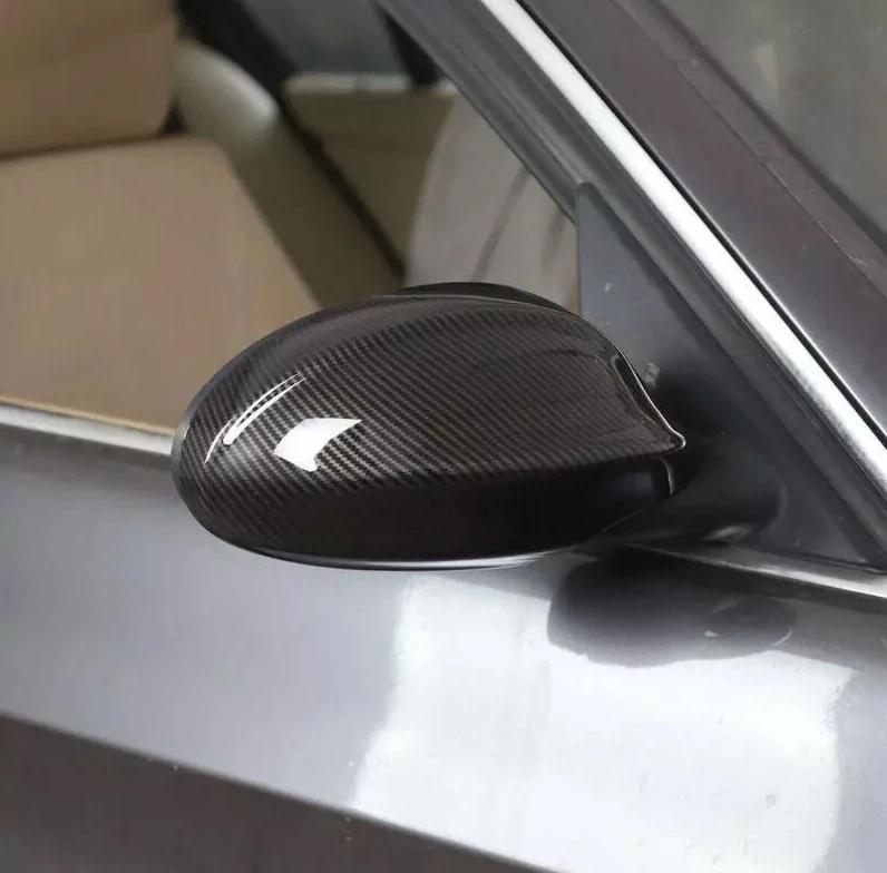 لسيارات BMW E90 E91 2005-2008 Precursor مرآة جانبية من ألياف الكربون الجافة مرفق خارجي 325i 328i
