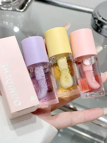 Water Light Lip Gloss Moisturizer Transparent Jelly Mirror Fruit Crystal Lip Oil Clear Hydrating Plumping Korean Lip Care Makeup