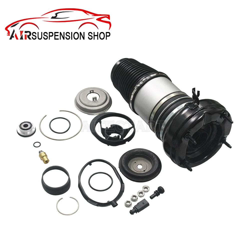 1x Front Air Spring Bag With Repair Kit For Audi A8 D4 A6 C7 OEM 4H0616039H 4G0616040T Left Right Universal Suspension Auto Part