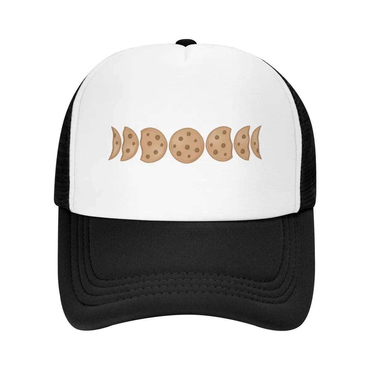 Chocolate Chip Cookie Moon Phases Cute Baseball Cap funny hat Anime Women's Hats 2024 Men's