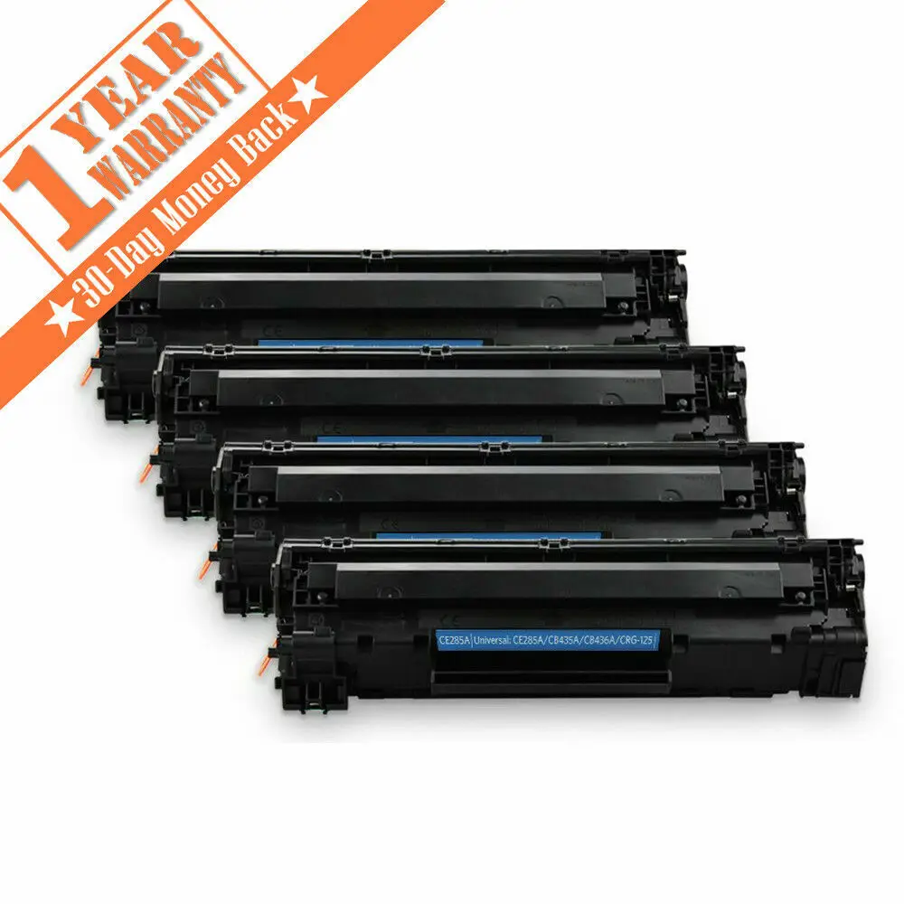 4 Pack For HP CE285A 85A LaserJet P1102 P1102w M1212nf M1217nfw Toner Cartridge