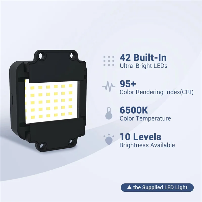 SQPP-35Mm Negative Film Digitizing Adapter Set Negative & Slide Adapter With LED Light Film To Digital Converter Kit