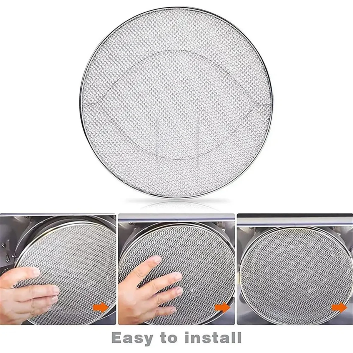 A72P درع ترشيش من الفولاذ المقاوم للصدأ لـ AG300، IG651 IG601 ملحقات شواية داخلية قابلة لإعادة الاستخدام شاشة رش من الفولاذ المقاوم للصدأ #5