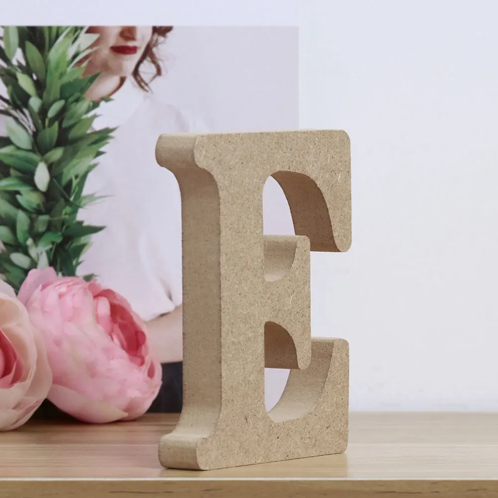 

Wooden Letter Polished Lightweight Househld Table Wall Decor Celebration Celebration Decor Househld