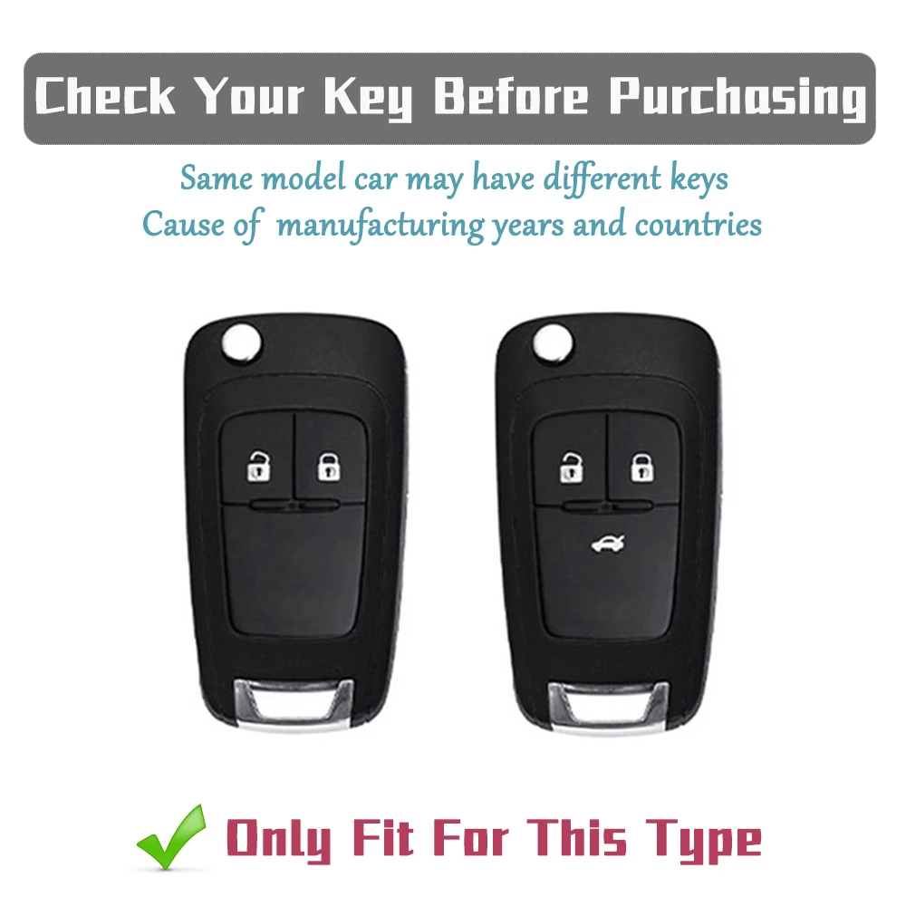 Car Key Case for  Chevrolet Cruze Aveo Trax Sail Malibu Captiva Opel Vauxhall Astra J Corsa Mokka Insignia TPU Flip Key Cover