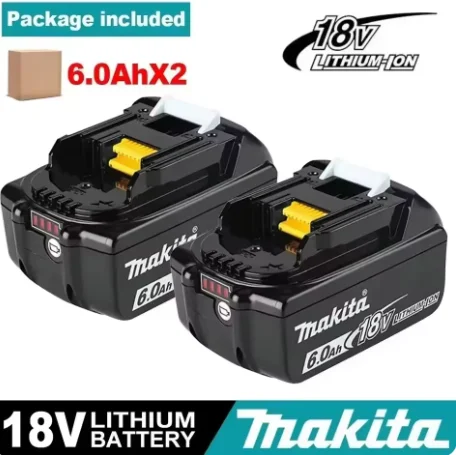 

EW 18V 5.0Ah 6.0Ah Battery for Makita 18V Power tool DDF487 DGA404 DTW700 DHP487 DTD173 Lithium-Ion battery Replacement
