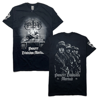 MARDUK Panzer1999 Black Metal Band Casual Sporty Light-Luxury Men's T-Shirts, Women's Short Sleeves & Couple Styles
