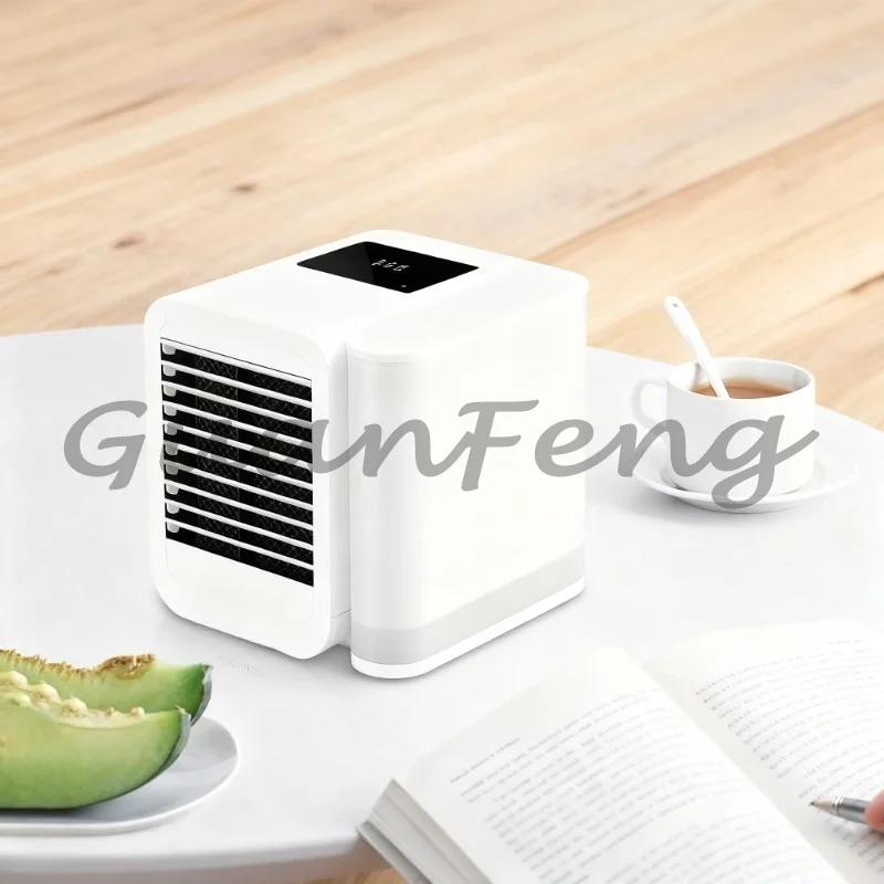 Portable Evaporative Air Cooler, 1000ML Aromatherapy Diffuser, Household Indoor Quick Cooling Humidifier