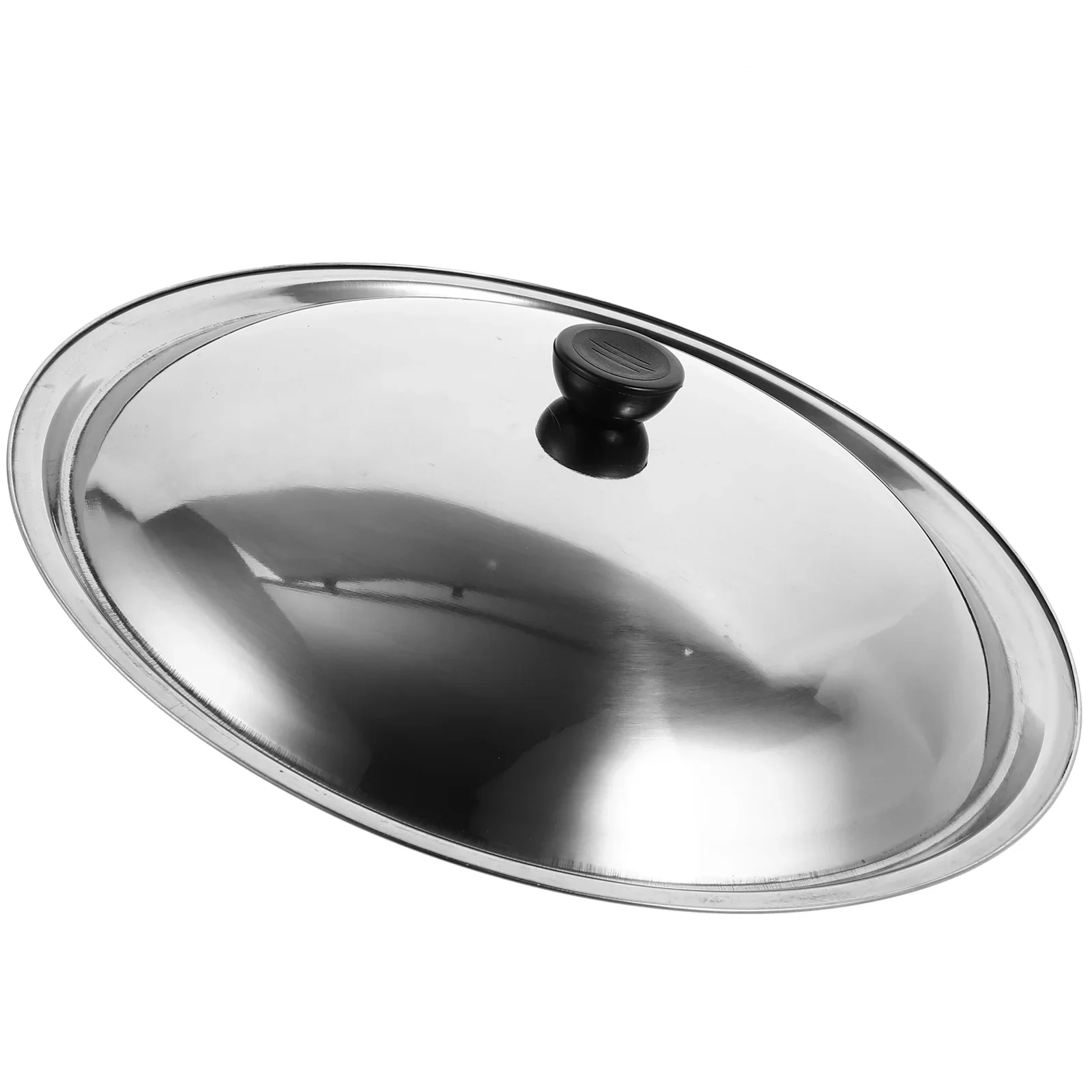 

33/36/38/40cm Stainless Steel Cooking Pot Lid Multifunction Anti-scald Thicken Pot Cover Protector Kitchen Serving tongs