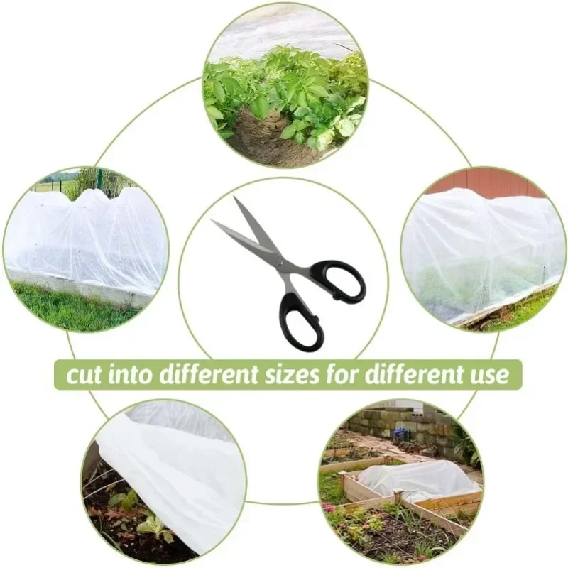 Plant Anti-freeze Cover Garden Frost Winter Plant Protecter Non-Woven Fabric Prevent Frostbite Thermal Insulation Cover Cloth