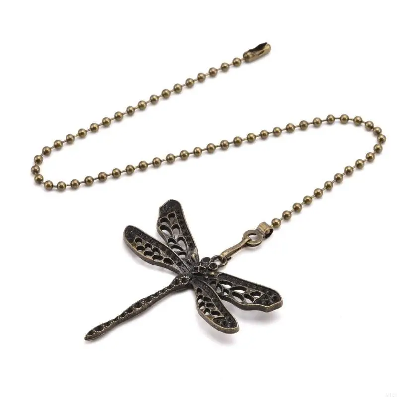 A0KE Dragonflies and Butterfly Ceiling Fan Pull Chains for Living Room Decoration