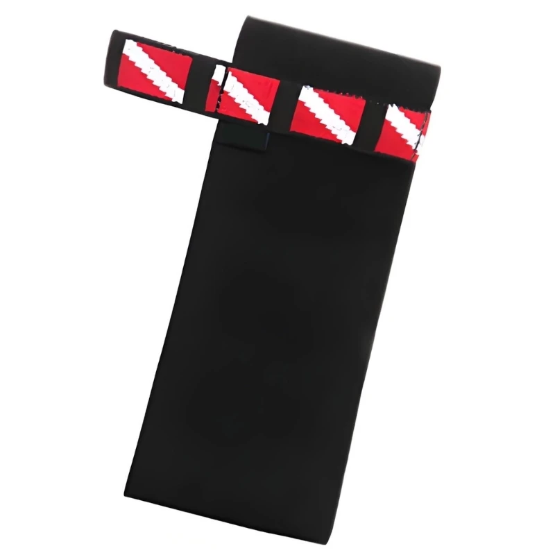 Nylon Tanks Band with Dive Flag Patches for Technical Scubas Setups & Gear Control