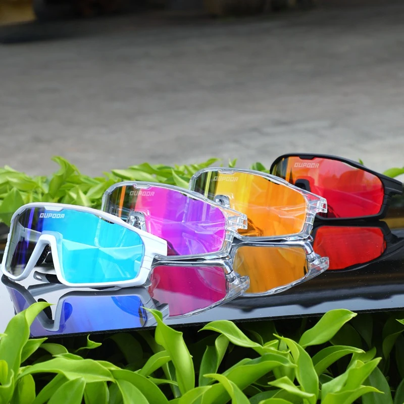 Anti-fog discoloration cycling glasses, mountaineering, hiking, windproof day and night goggles