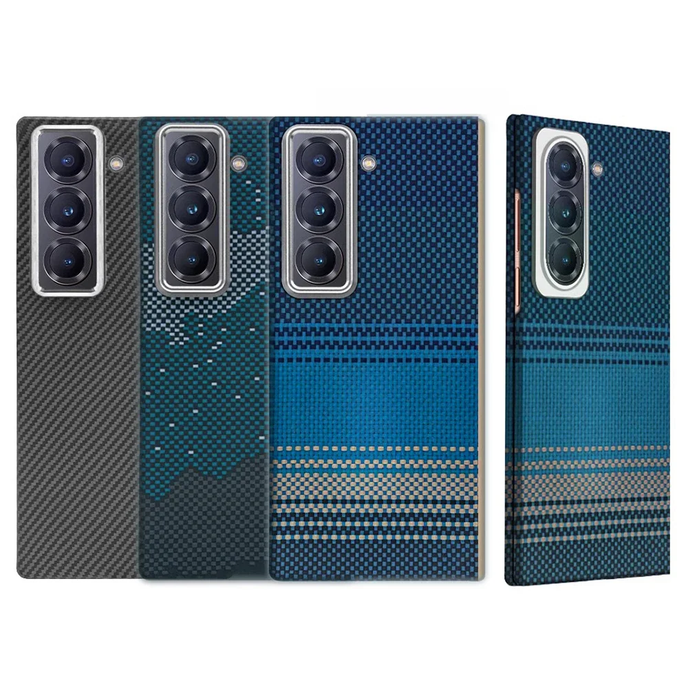 

Magnetic Aramid Fiber Case for Samsung Galaxy Z Fold W25 Special Edition , Built with Magsafe Durable Sturdy Carbon Fiber Cover
