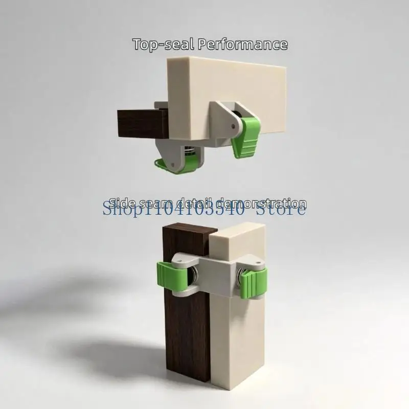 02DC Spring-Operated Cabinet Filler Clamp with Soft Contact Cushions for Trim Positioning, Layout, and Marking Work