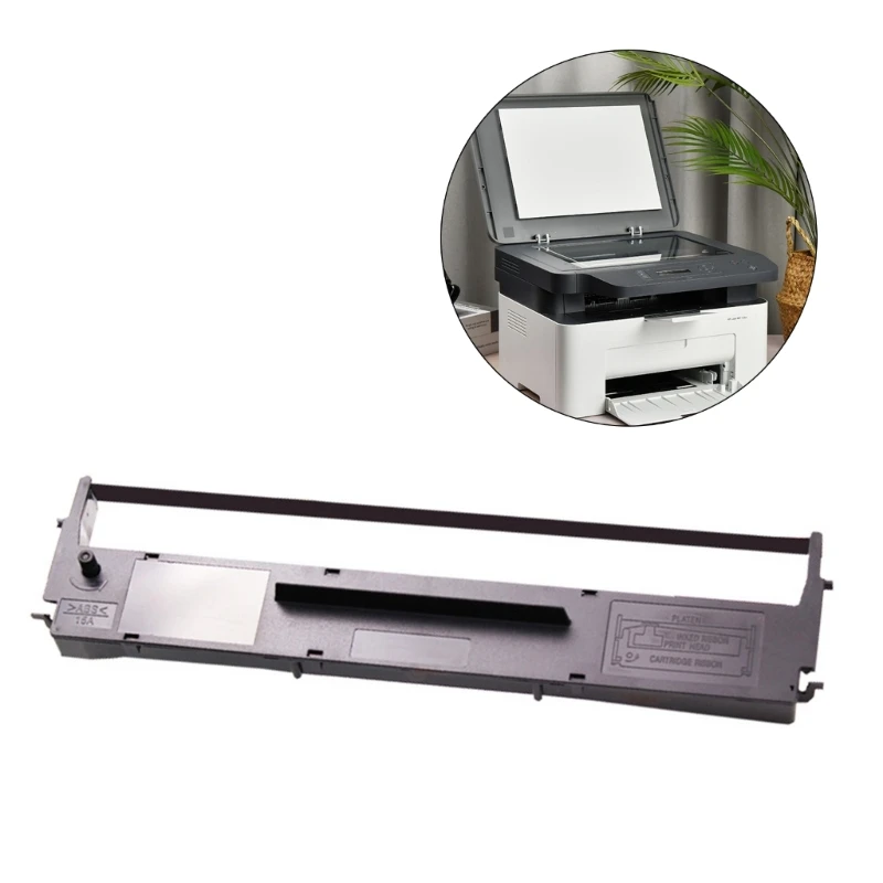 1/6 قطعة شريط حبر الطابعة ملحقات الكاسيت لـ LQ300 LQ300K LQ300K + LQ300K +