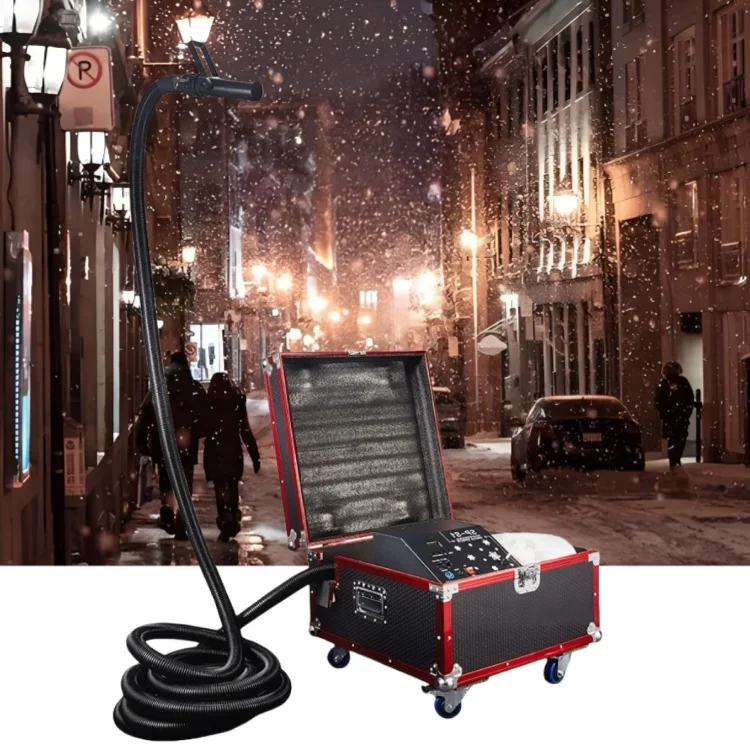 SP snow making machine outdoor  Artificial Snow Flakes Machine Snow machine dmx for Christmas halloween festival party stage