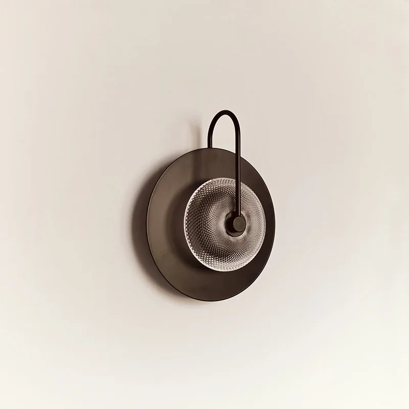 

Креативный стеклянный настенный светильник, светодиодный светильник в стиле ретро с железным искусством для гостиной, декоративный настенный светильник для спальни в скандинавском стиле