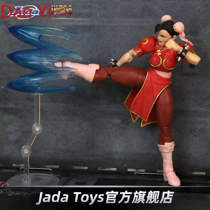 

Коллекционная фигурка Jada Street Fighter 1/12, красная Чун-Ли, 6 дюймов, в разных цветах, готовый подарок на день рождения, украшение, игрушка, в наличии