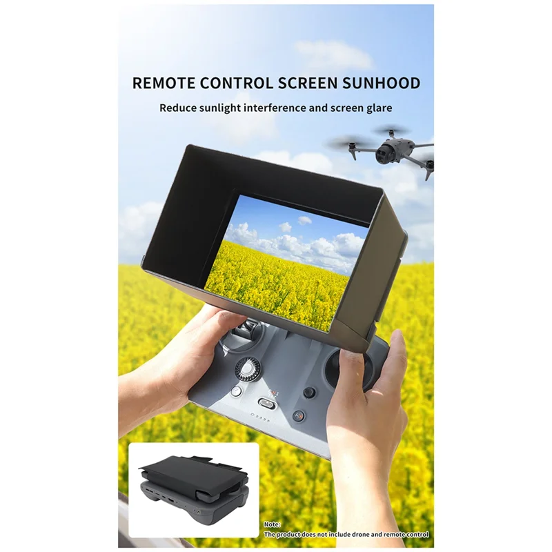 【Home-Tools!】Capa protetora de guarda-sol para DJI Mavic 4 Pro Controle Remoto RC Pro 2 Sun Hood Drone Acessórios