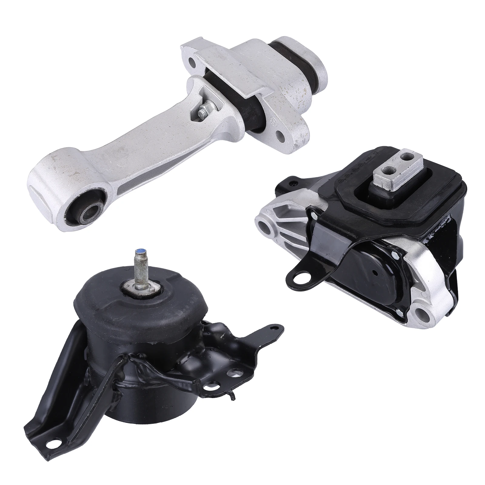 3PCS Engine Motor & Auto Trans Mount Set 71099 61001 71085 Compatible for 15-17 Hyundai Sonata 2.4L