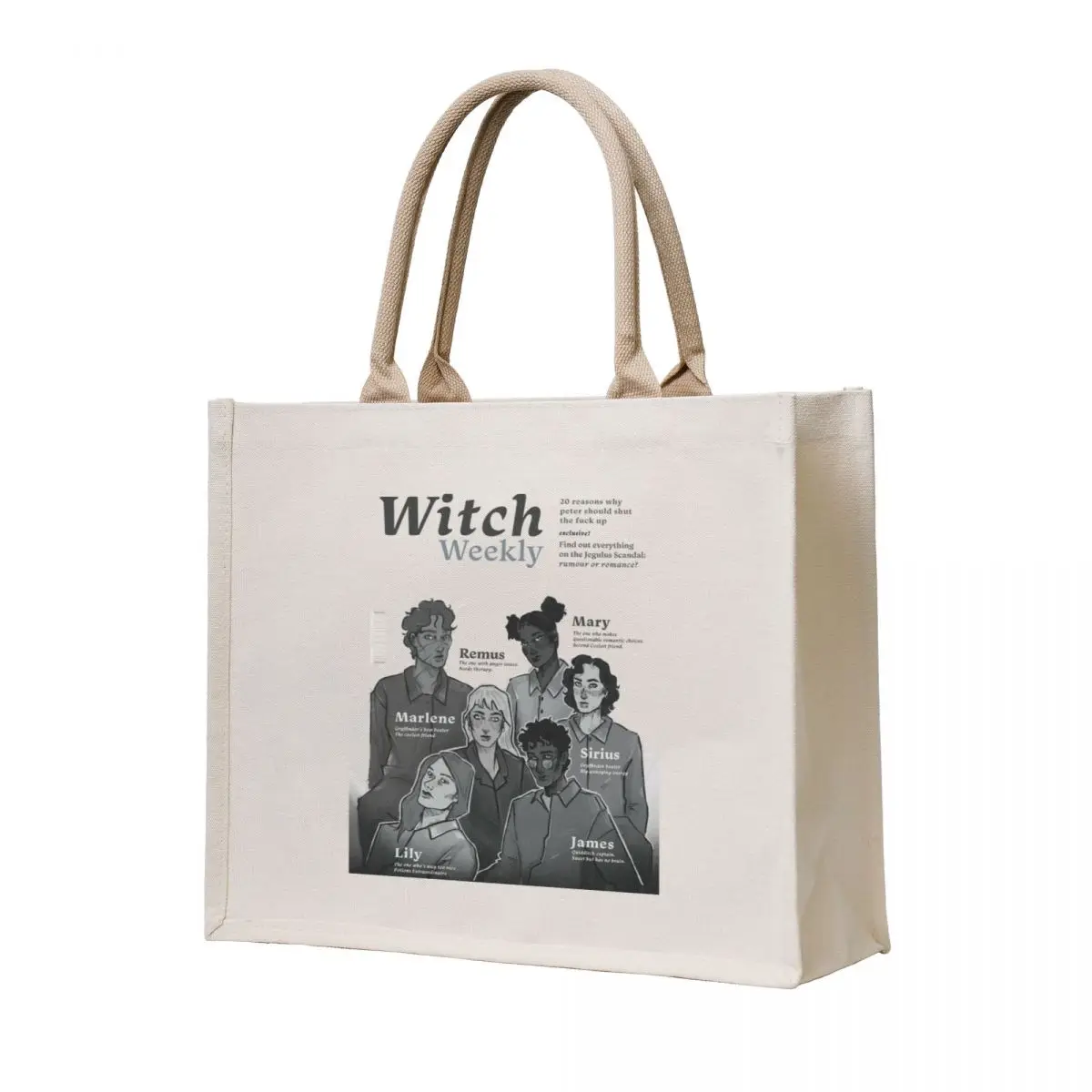 

Witch weekly Tote Bag reusable shopping bag Big bag women luxury women
