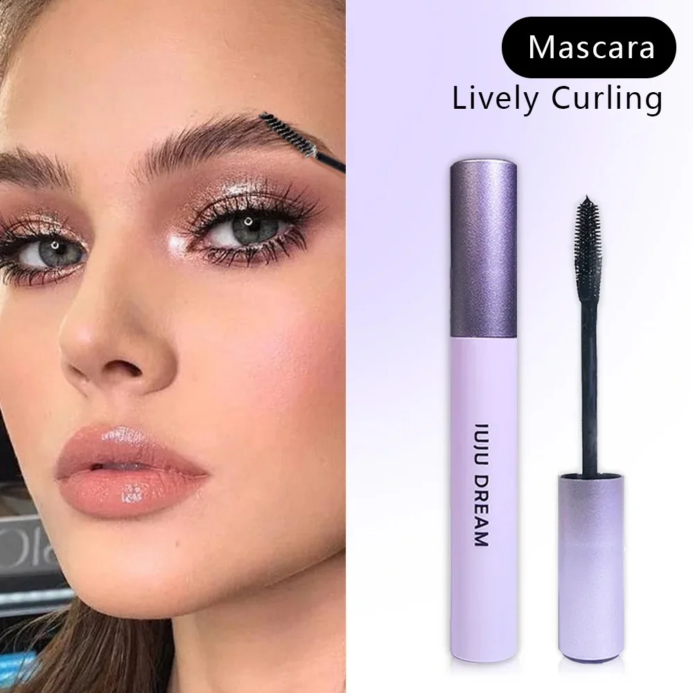 4D 컬링 볼륨 마스카라 — 방수, 오래 지속, 번짐 방지, 쉽게 바르고, 리프팅 및 정의 효과, 크리스마스 및 겨울 화려한 룩을 위한