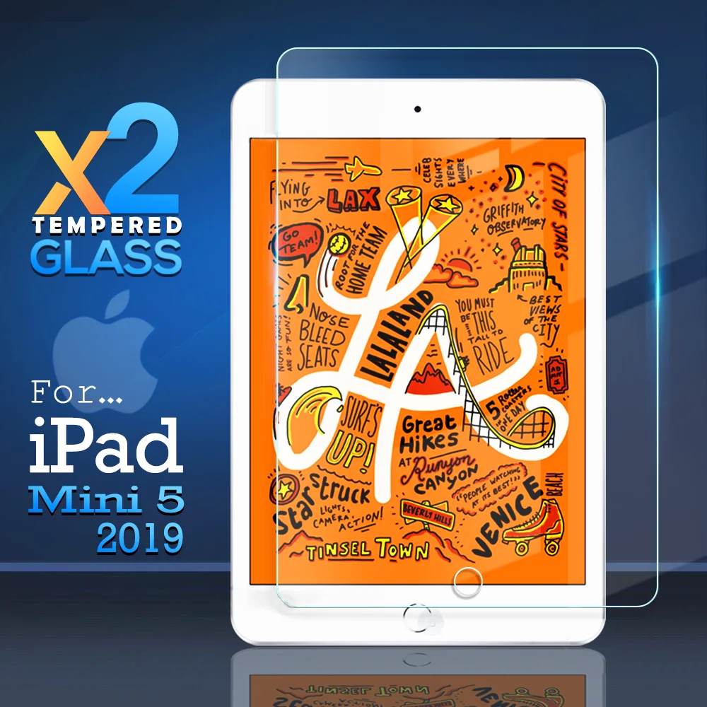 

2 шт., Защитная пленка для iPad Mini 5 2019 7,9 ''A2126 A2124 A2133 A2125