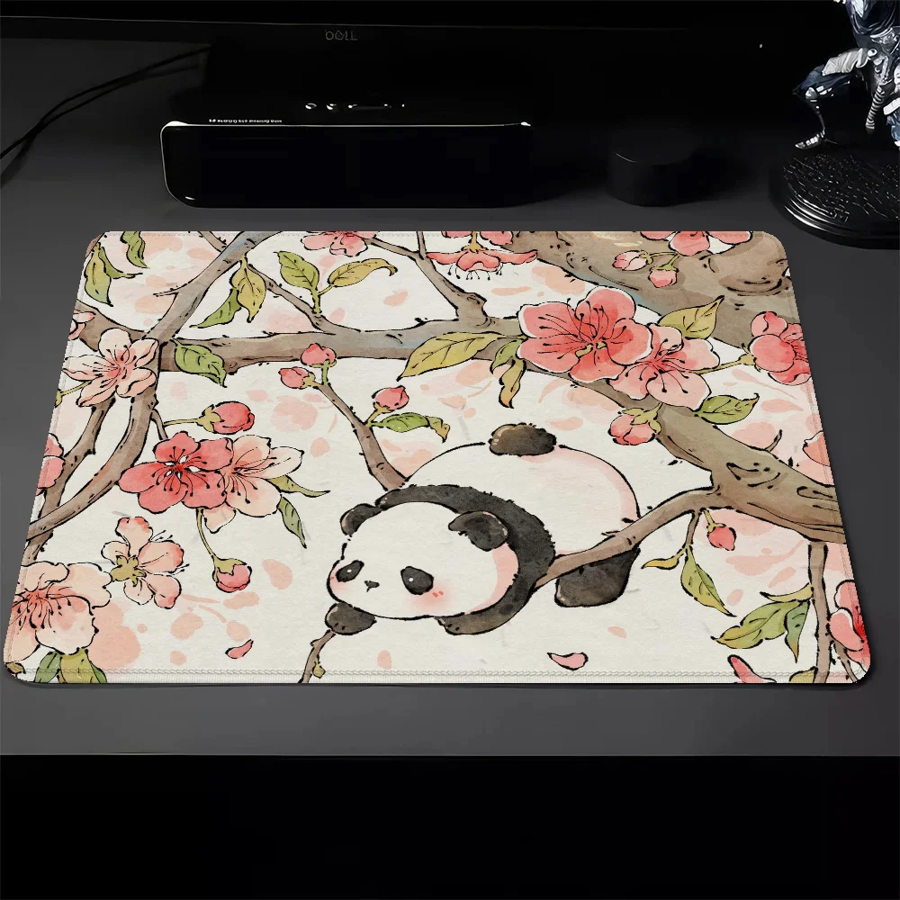 

Маленький волшебный коврик для мыши, игровые аксессуары для ПК в виде панды и кролика, коврик для клавиатуры на рабочий стол, коврик для мыши