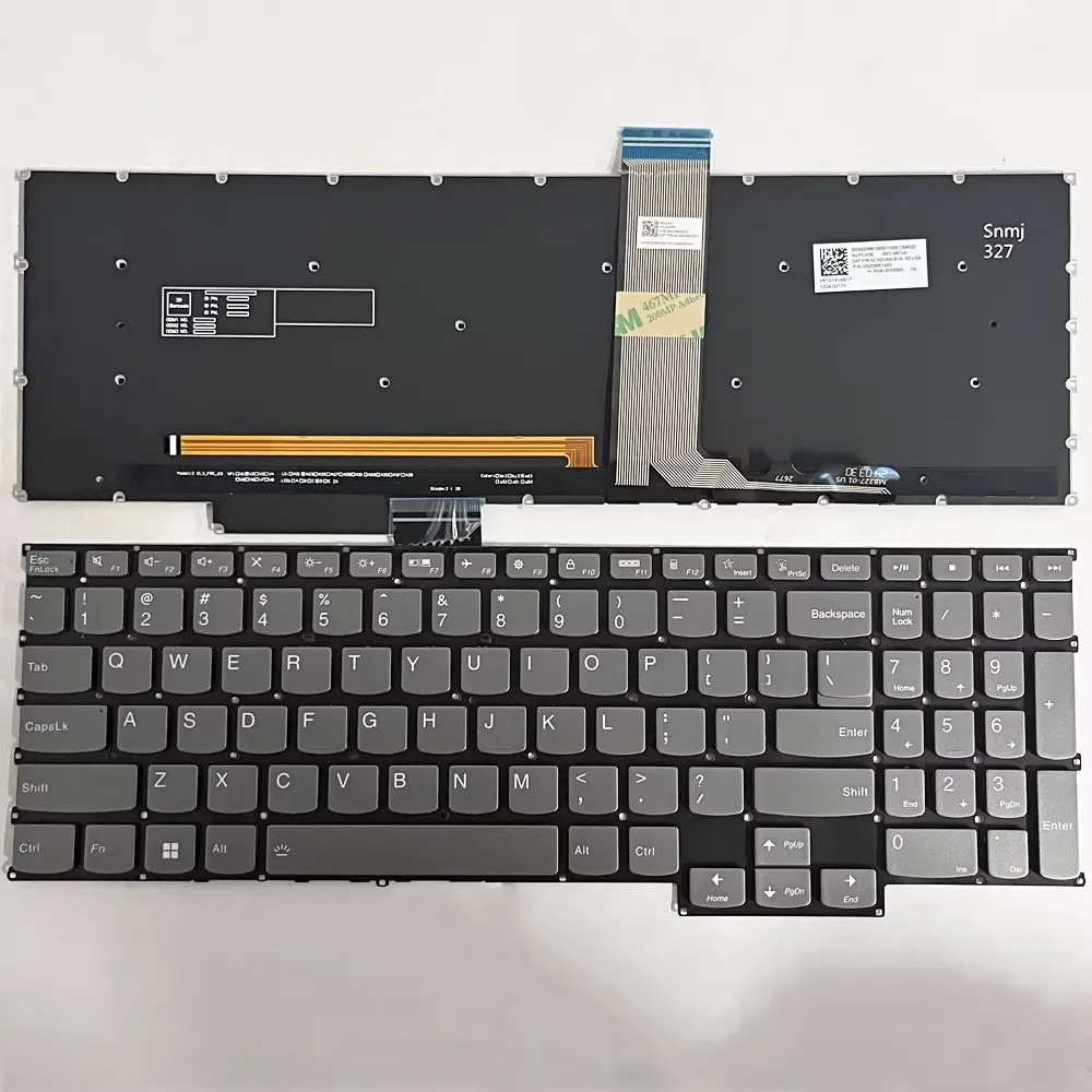 US Keyboard for Lenovo IdeaPad 5 Pro 16ARH7 Pro-16ACH6 Pro-16IHU6 2021 backlit