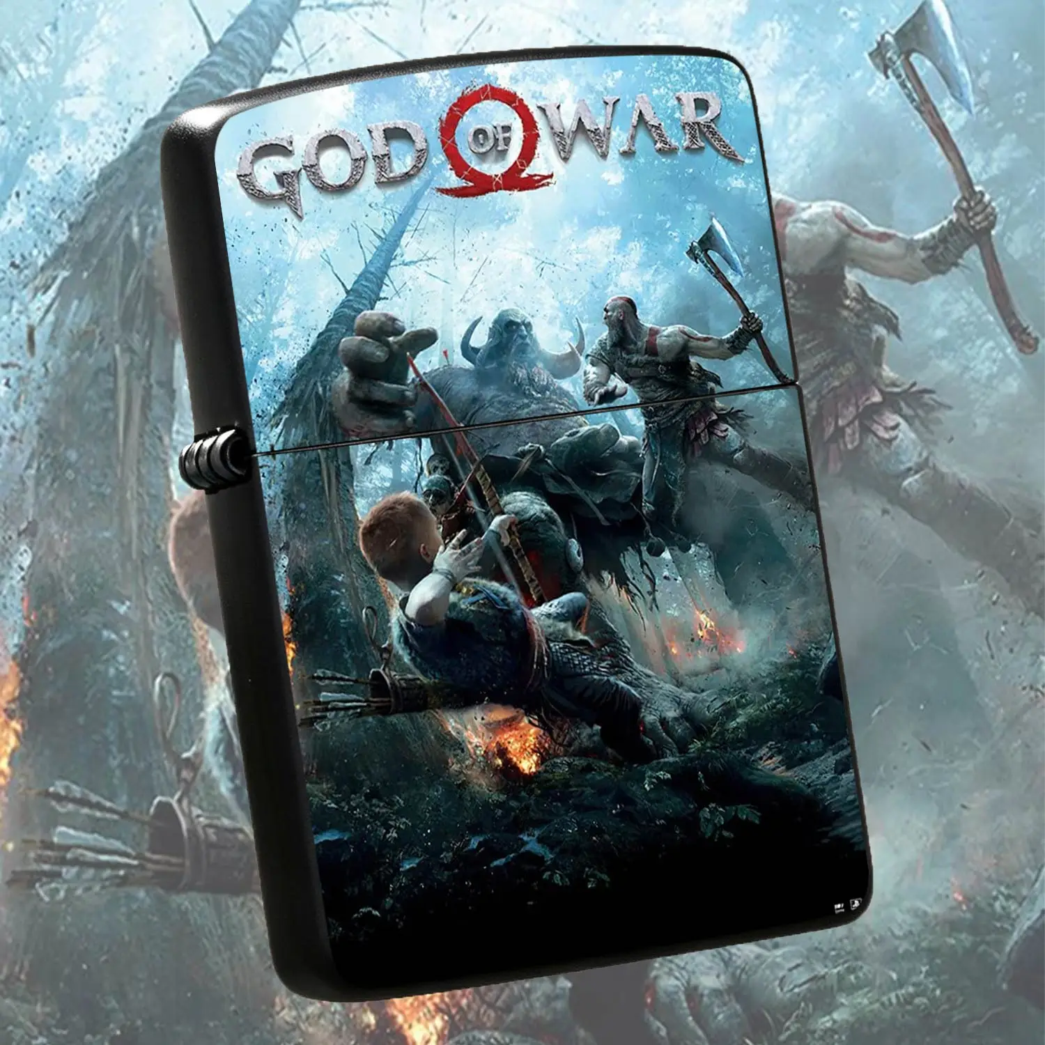 God of War Themed Portable Igniter Multi-scene Usable Decorative Accessory For Game FansDaily Use Gifting Choice A Humorous And Interesting Lighter A Humorous And Interesting Lighter