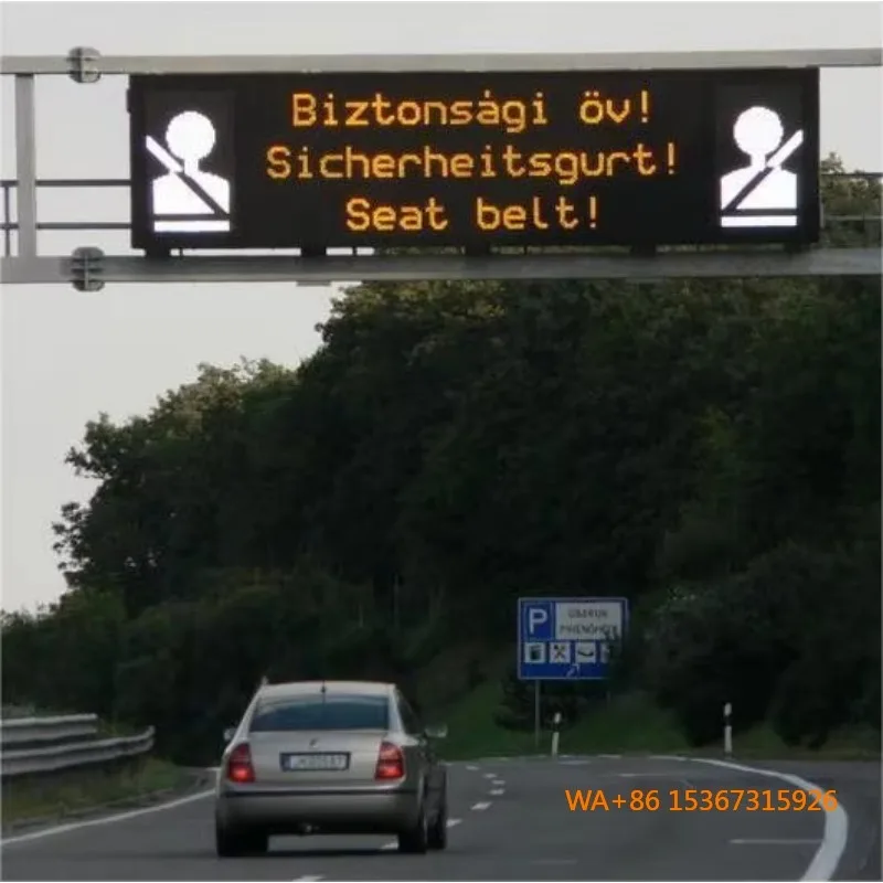 

Factory Price LED Traffic VMS Panel Variable Message Sign Urban Highway Road Display