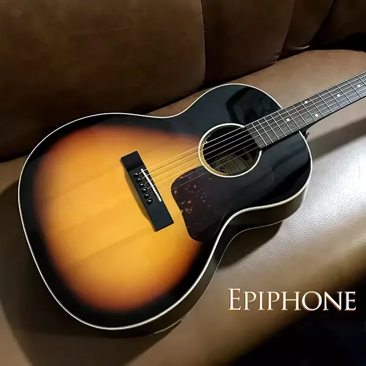 Epiphone EL-00 studio Folk Wood Guitar Professional Electric Box