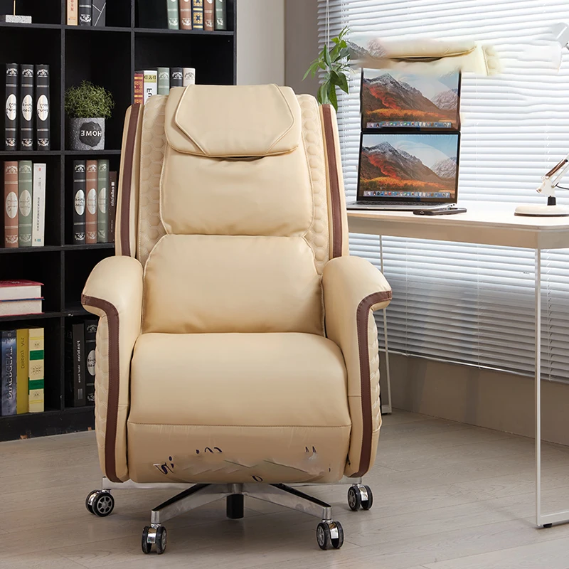 Chairs Living Room Rotating Chair Design Relax Comfortable Office Wheels Computer Armchair Silla Oficina Advanced Recliner