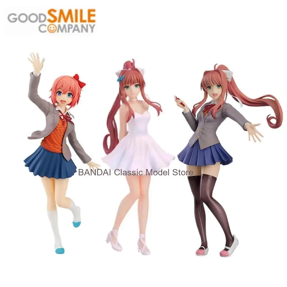 

Good Smile Original POP UP PARADE Doki Doki Literature Club! Белое платье Моника, версия Ver. Аниме-фигурки Сайори: игрушки для детей, подарок