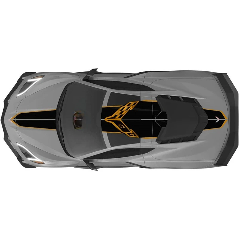 Car Stickers FOR Chevrolet C8 Corvette Stingray Z06 C8R Trim Rally Racing Flag Vinyl Stripes Decals