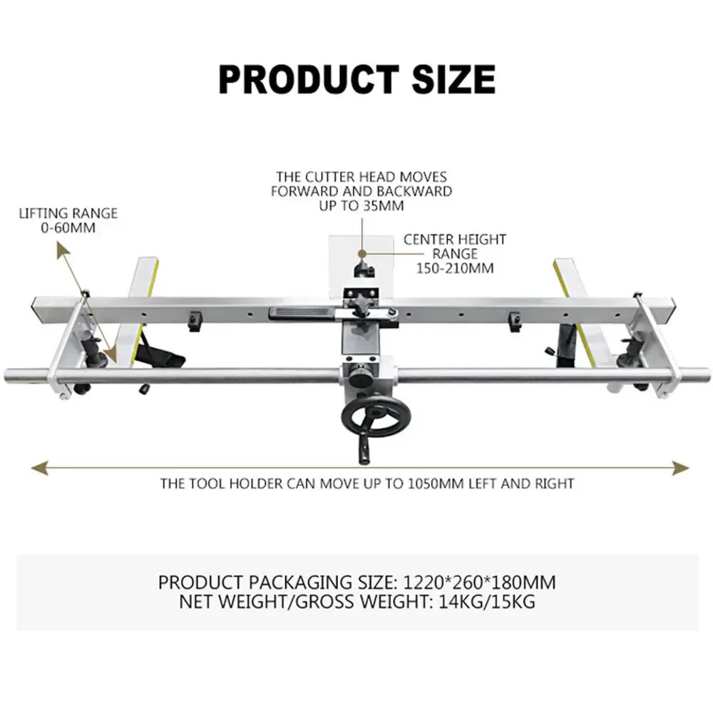 Woodworking lathe profiling bracket Profile frame armrest Lathe tool post guide Wooden rotating profile bracket