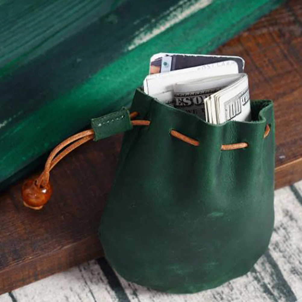 

Mini Vintage Coin Purse Change Bag Small Wallet Key Holder Lightweight Simple Style Travel Daily Use