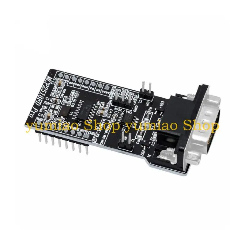587B SPI to CANFD Module MCP2518FD Module ATA6560 Transceiver Bus Module Super MCP2515 Communication Board MCP2518FD